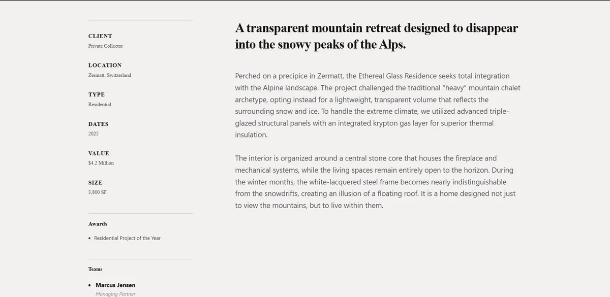 ARC Studio Website screenshot 5