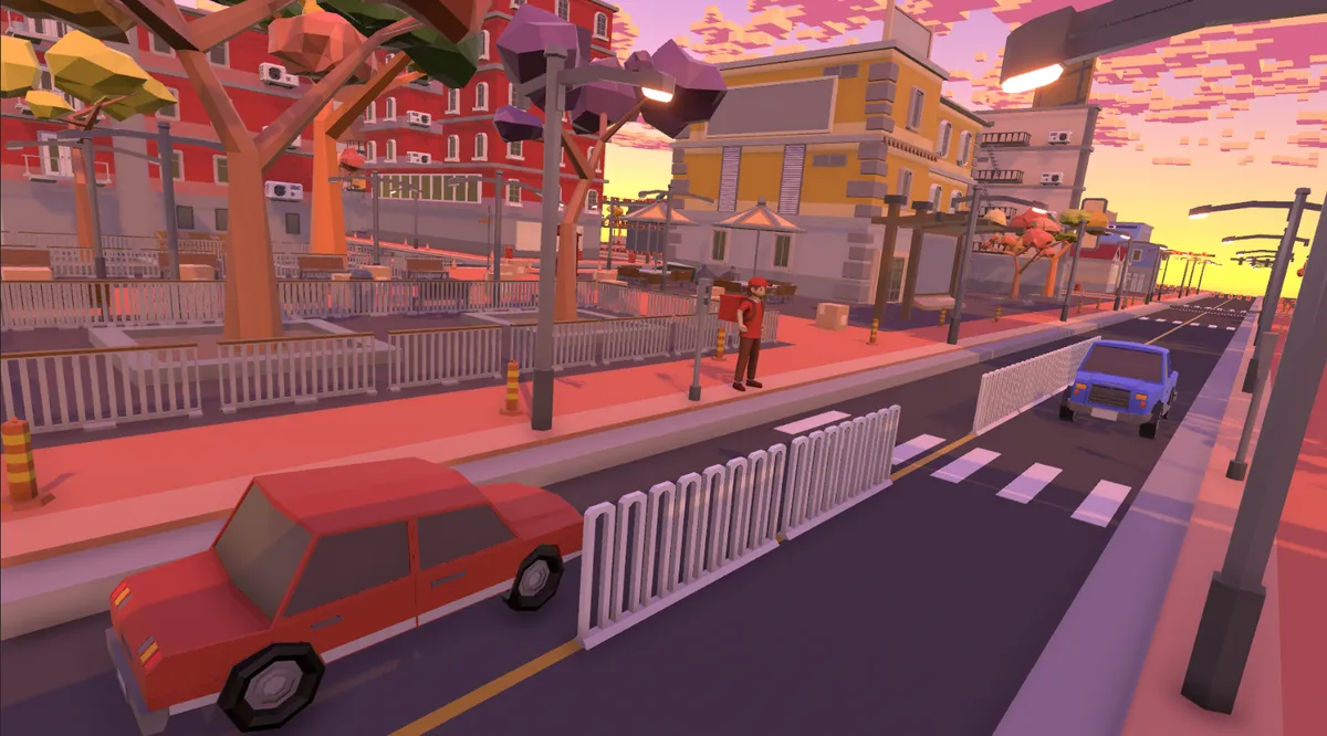 Pakettt - Kurir antar Paket Parkour screenshot 2