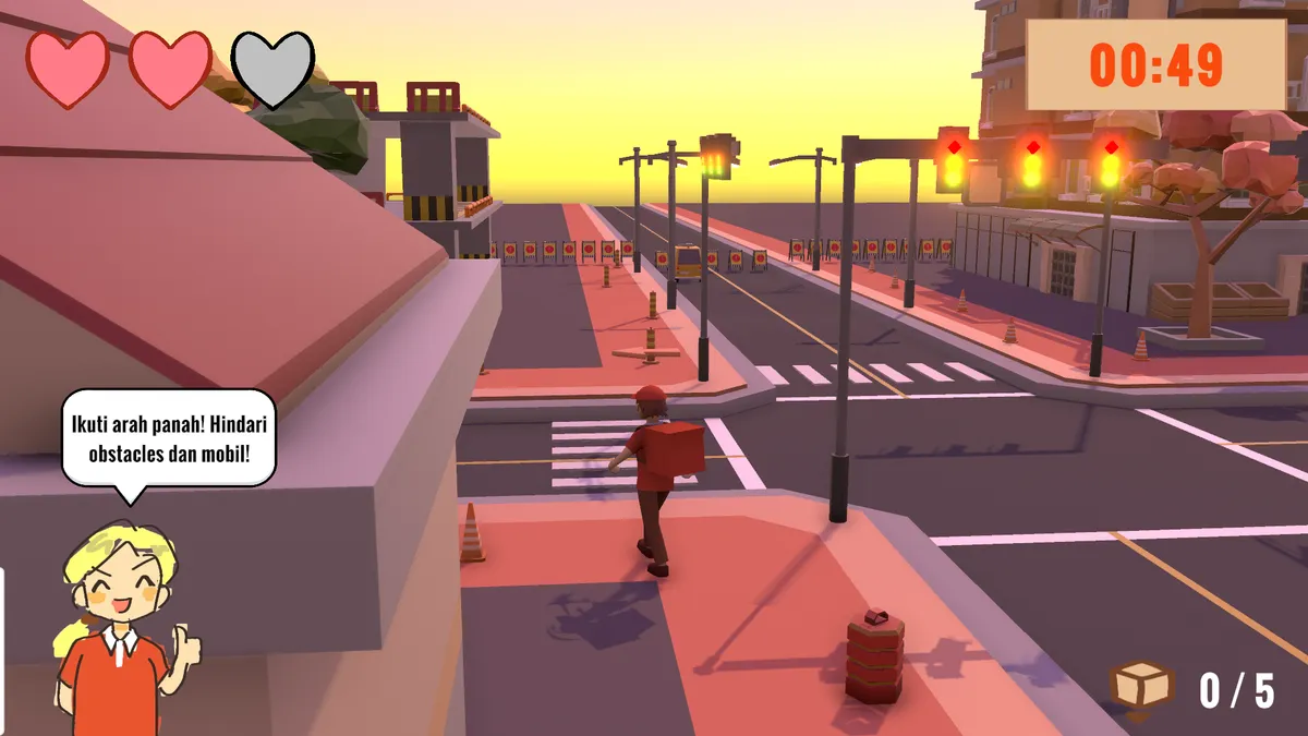 Pakettt - Kurir antar Paket Parkour screenshot 4