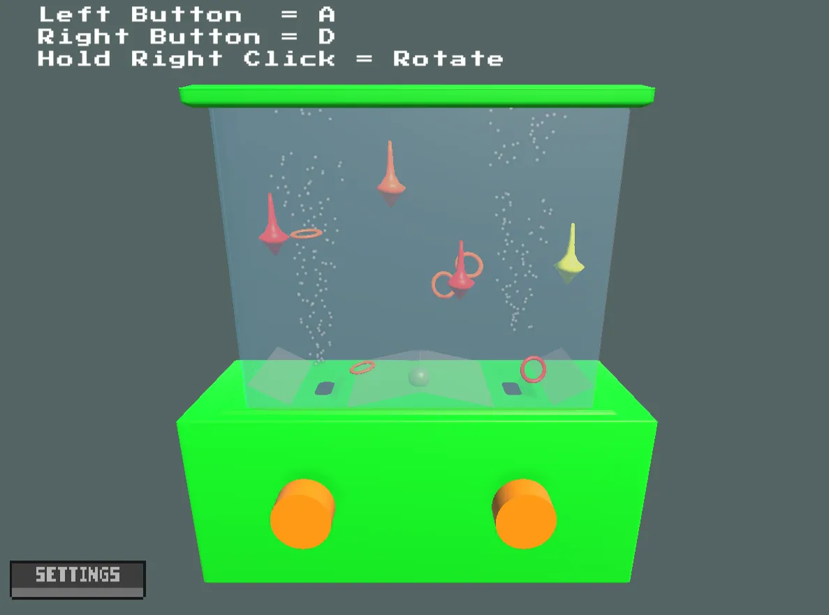 A Handheld Aqua Ring Toss Game screenshot 3