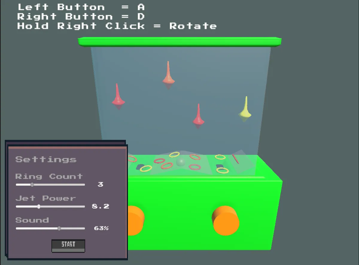 A Handheld Aqua Ring Toss Game screenshot 4