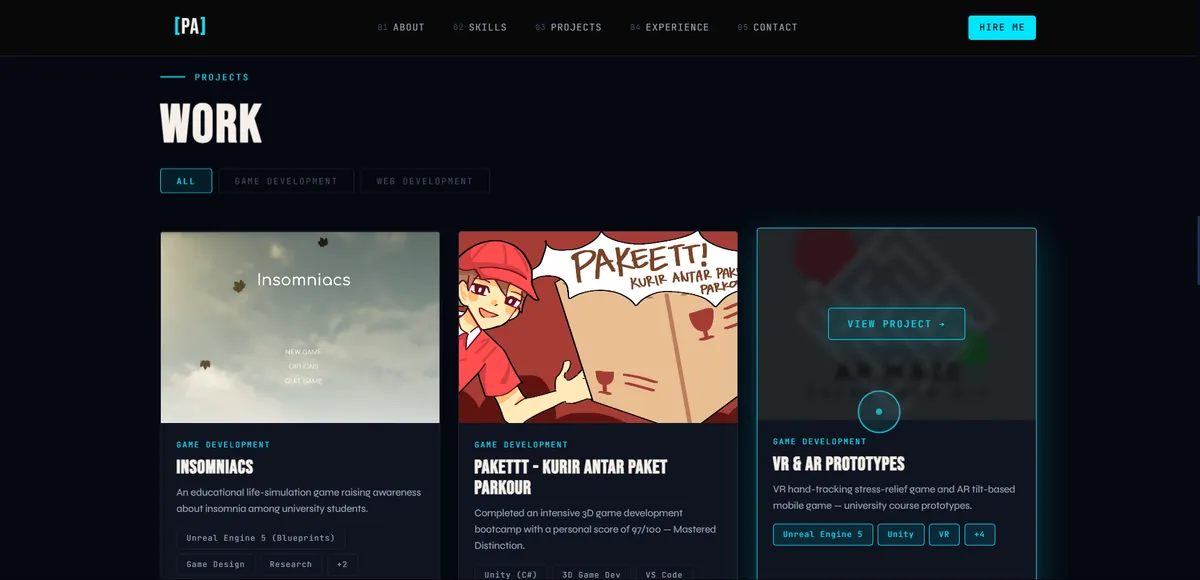 Personal Portfolio Website screenshot 4